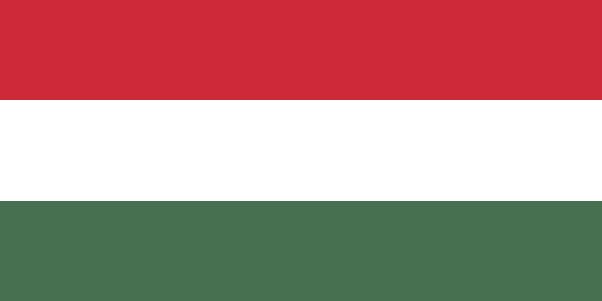 Hier sehen Sie die Flagge von Ungarn