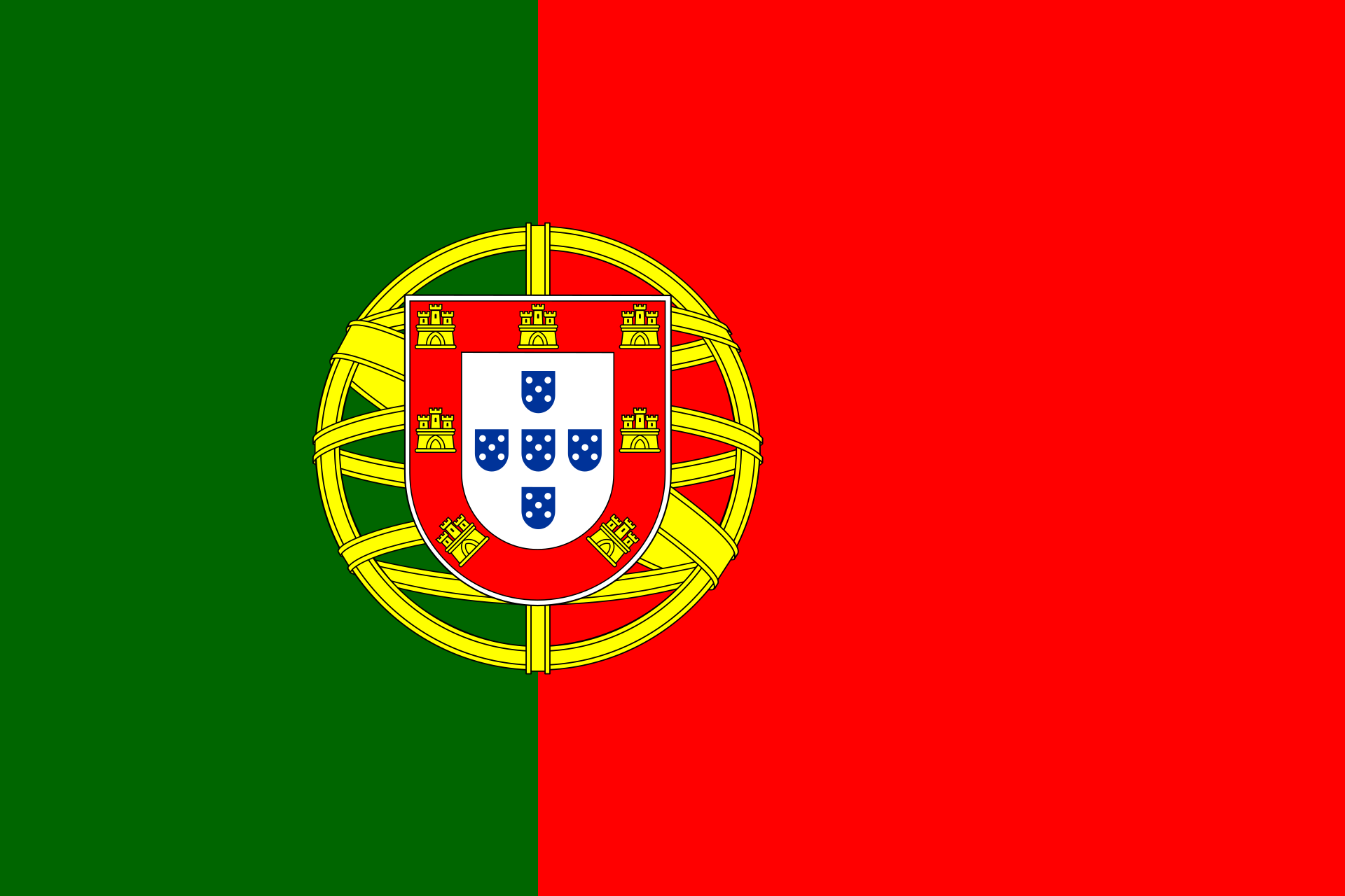 Hier sehen Sie die Flagge von Portugal