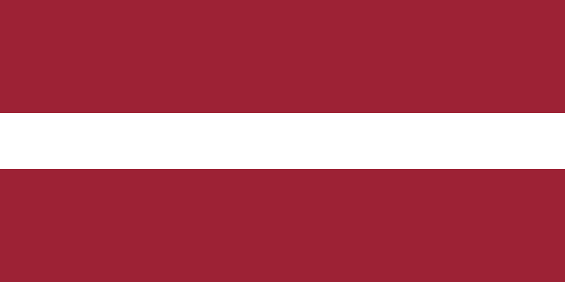 Hier sehen Sie die Flagge von Lettland