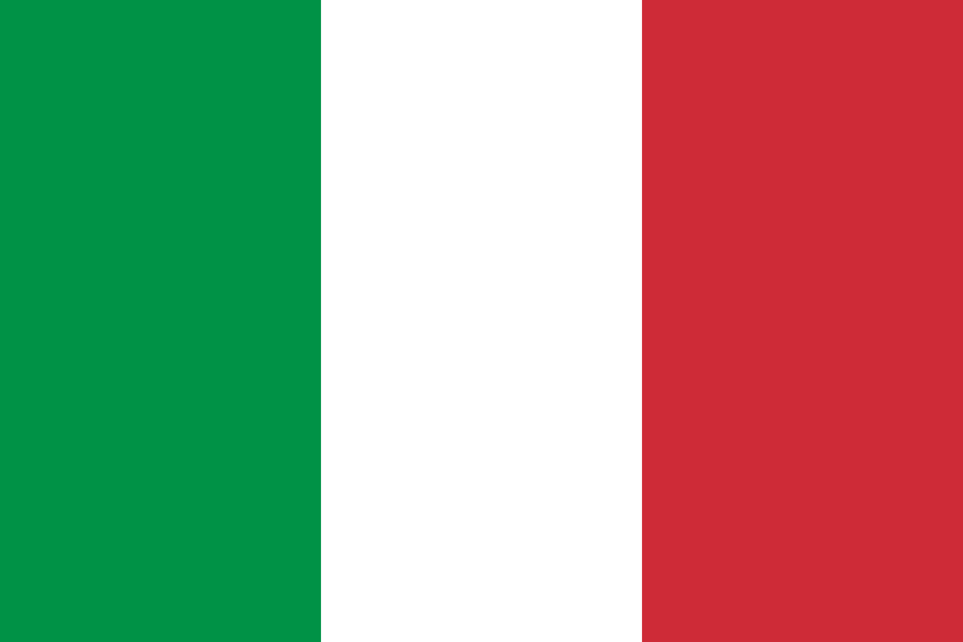 Hier sehen Sie die Flagge von Italien